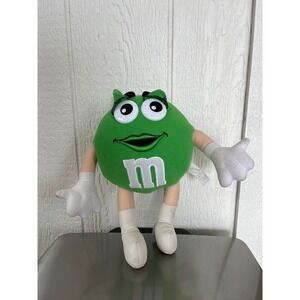 M M Green Bean Plush Toy Fun Friend 1999 Mars Inc Stuffed Animal
